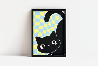 Haru in Checkers
