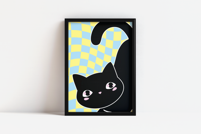 Haru in Checkers